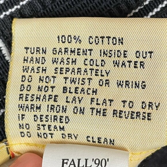 Gene Ewing Bis Black Sequin‎ Circle Tulip Skirt Size S Whimsigoth 1980 Vintage - Picture 6 of 6